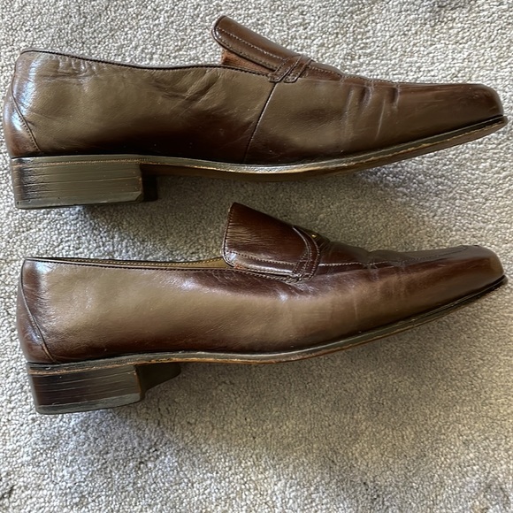Bally Switzerland Leather Loafers UK 6.5/US 7.5 (American) Dark Brown - Picture 14 of 16